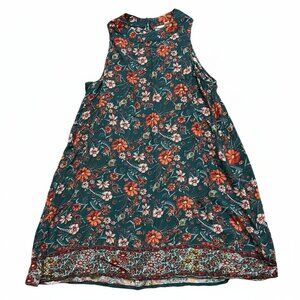 mi ami Floral Sleeveless Dress - size medium